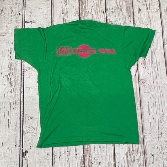 Vintage Shamrock Run St Patrick's Day Irish Screen Stars Single Stitch 80s tee - Picture 2 of 8